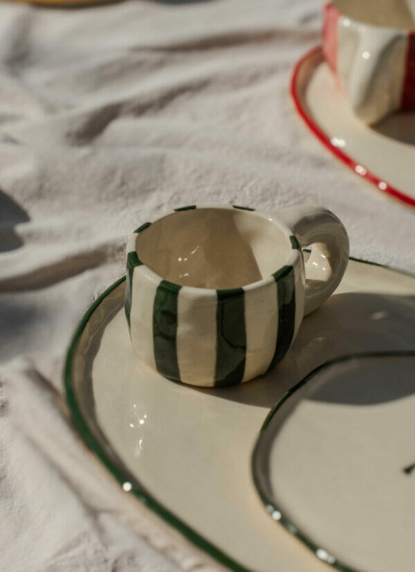 The Green Stripe Mug