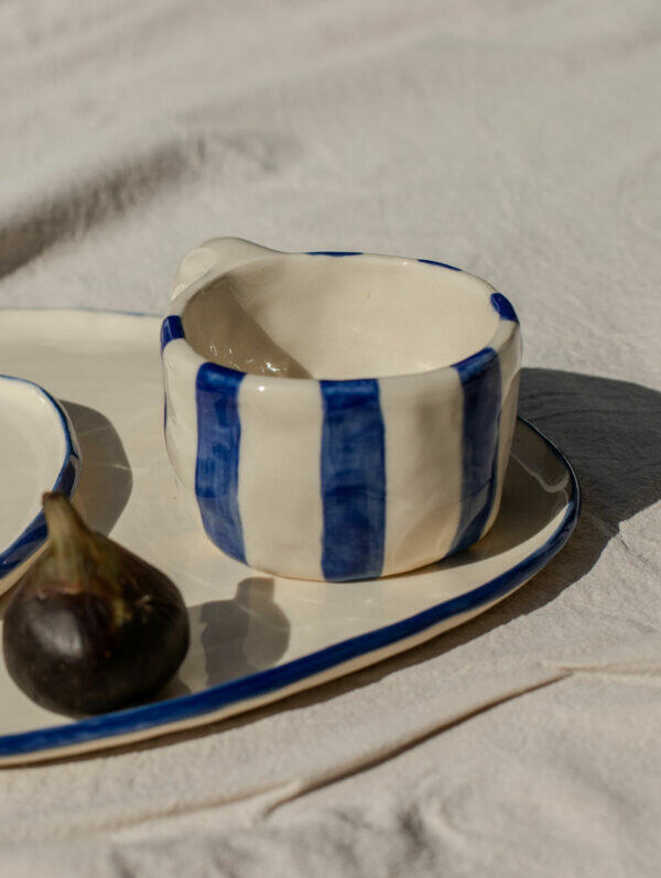 Azure Stripe Mug