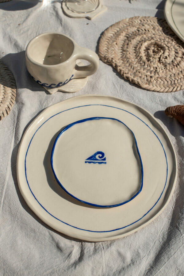 Ocean Wave Small Plate